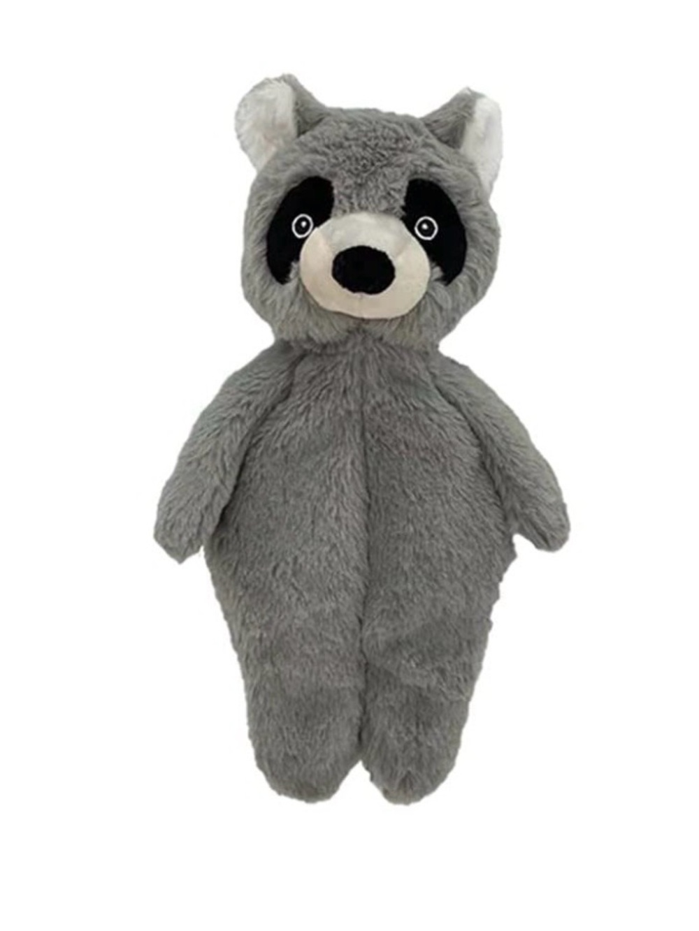 PETLOU Raccoon Floppy Dog Toy 13” Tall Crinkles & Squeaker NWT
